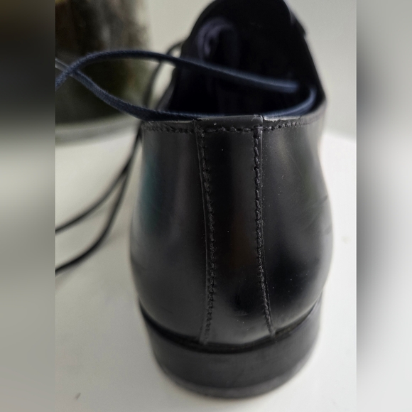 Prada Leather Studded Lace Up Shoes - Picture 4 of 6